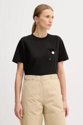 Kenzo pamut póló - fekete M - answear - 59 990 Ft