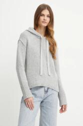 forte_forte gyapjú pulóver - szürke 38