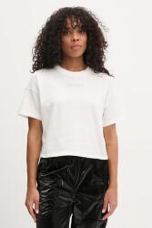 DKNY pamut póló - bézs XL - answear - 20 990 Ft