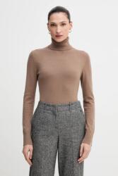 Sisley gyapjúkeverék pulóver - barna L