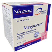 Virbac Megaderm Soluție 4 ml 28x