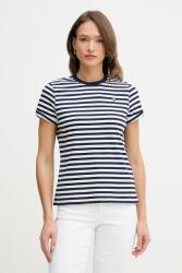 U. S. Polo Assn U. S. Polo Assn. pamut póló STRIPE CREW NECK - sötétkék S