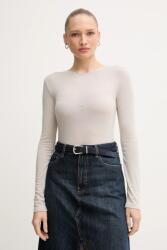 MOS MOSH hosszúujjú gyapjú keverékből PETRI - bézs M