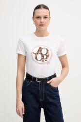 JOOP! pamut póló - fehér 38 - answear - 38 990 Ft