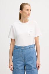 Kenzo pamut póló - fehér XS - answear - 63 990 Ft