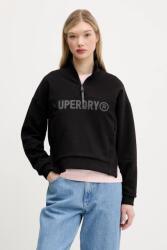 Superdry felső - fekete L - answear - 16 090 Ft