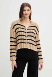 DKNY pamut kardigán - zöld L