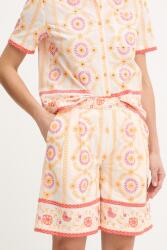 Twinset pamut rövidnadrág - narancssárga XS