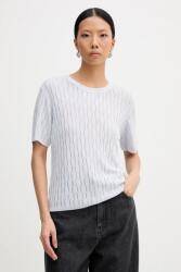 Patrizia Pepe pulóver gyapjúkeverékből - kék 38