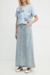 MUNTHE farmer szoknya SAIMA - kék 38