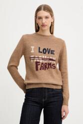 Max Mara gyapjú pulóver NITRA - bézs S