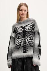 The Ragged Priest gyapjúkeverék pulóver - szürke M