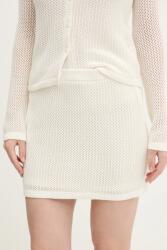 Abercrombie & Fitch pamut szoknya - bézs S - answear - 25 990 Ft