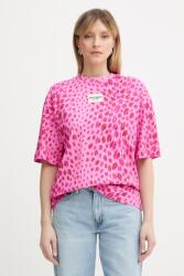 Just Cavalli pamut póló - rózsaszín L