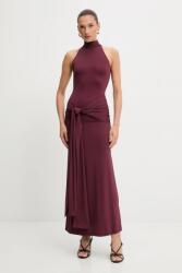 Bardot ruha - burgundia S - answear - 29 990 Ft