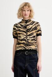 KENZO gyapjúkeverék pulóver - sárga M