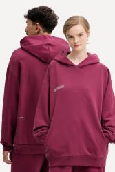 PANGAIA pamut melegítőfelső - burgundia XL - answear - 43 990 Ft