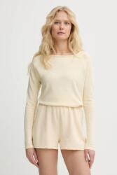 American Vintage pamut hosszúujjú T-SHIRT ML COL BATEAU - bézs S