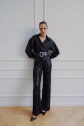 Answear. LAB nadrág - fekete M - answear - 39 990 Ft