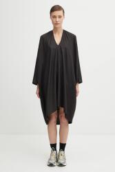 Visvim selyem ruha ruana dress l/s - fekete XS