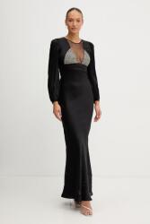 TWINSET viszkóz ruha - fekete 36 - answear - 167 990 Ft