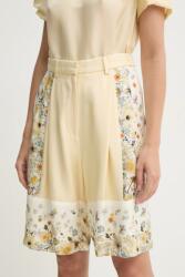 MUNTHE selyem rövidnadrág FABIANE - bézs 40