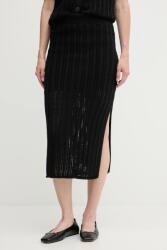 DKNY pamut szoknya - fekete S