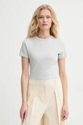 Theory pamut póló - szürke S