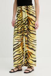 Nanushka selyemnadrág BRENDA - sárga L
