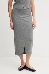 OUI gyapjú szoknya - szürke 38