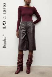Answear. LAB Bonded by Answear. LAB & LOBOS bőrnadrág - burgundia XS