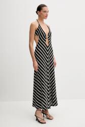 Bardot pamut ruha - fekete XL