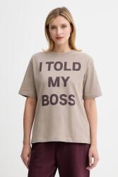 Max&Co MAX&Co. pamut póló - bézs L