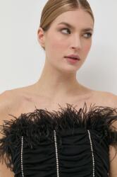 Patrizia Pepe top - fekete 34 - answear - 87 990 Ft