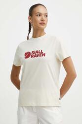 Fjallraven t-shirt Fjällräven Logo Tee - bézs XS