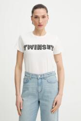 Twinset t-shirt - bézs L - answear - 23 990 Ft