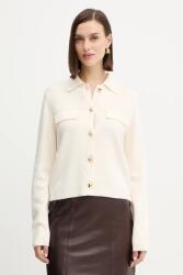 Morgan kardigán gyapjú keverékből - bézs M