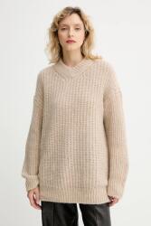 Filippa K pulóver gyapjúkeverékből - barna M