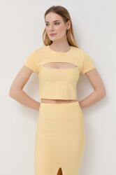 Patrizia Pepe t-shirt - sárga 34