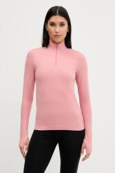 PANGAIA hosszú ujjú Plant-Stretch Zipped Long Sleeve Top - rózsaszín XS
