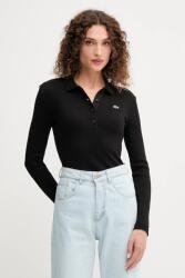 Lacoste pamut hosszúujjú - fekete 34