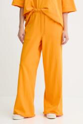 American Vintage pamut melegítőnadrág - narancssárga L