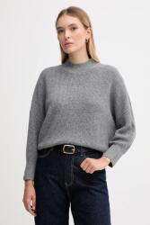 Oui pulóver gyapjúkeverékből - szürke 36 - answear - 31 990 Ft