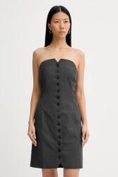 Samsøe Samsøe ruha gyapjú keverékből Saellen - szürke M