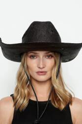 Ruslan Baginskiy kalap Ruslan Baginskiy Cowboy Hat with Leather Trim - fekete M