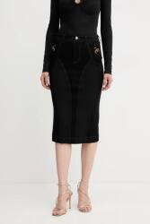 Versace Jeans Couture szoknya - fekete 42 - answear - 85 990 Ft