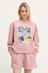 Moschino Jeans pamut melegítőfelső - rózsaszín XS