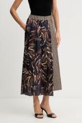 Weekend Max Mara szoknya gyapjúkeverékből FANALE - sötétkék 36