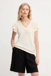 MOS MOSH pamut pulóver - bézs XS