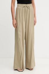 Gestuz nadrág vászonkeverékből - zöld 38